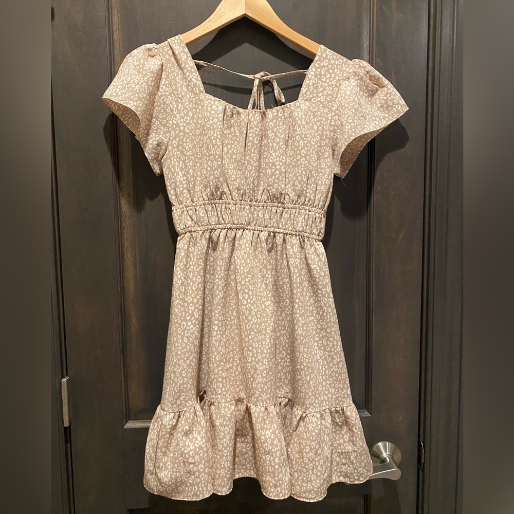 Altar’d state brown floral dress